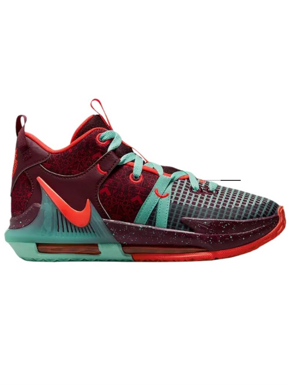 Boys Nike Lebron Witness Bball Sneakers - Youth Sz 7